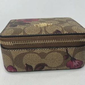 Coach | Jewelry | Coach Jewelry Box In Signature Canvas Victorian ...